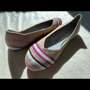 Merino ribbon flats sz 8